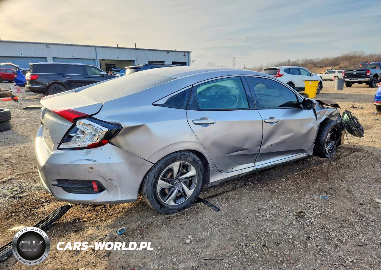 2019 Honda Civic Lx VIN:19XFC2F6XKE042758 - 3