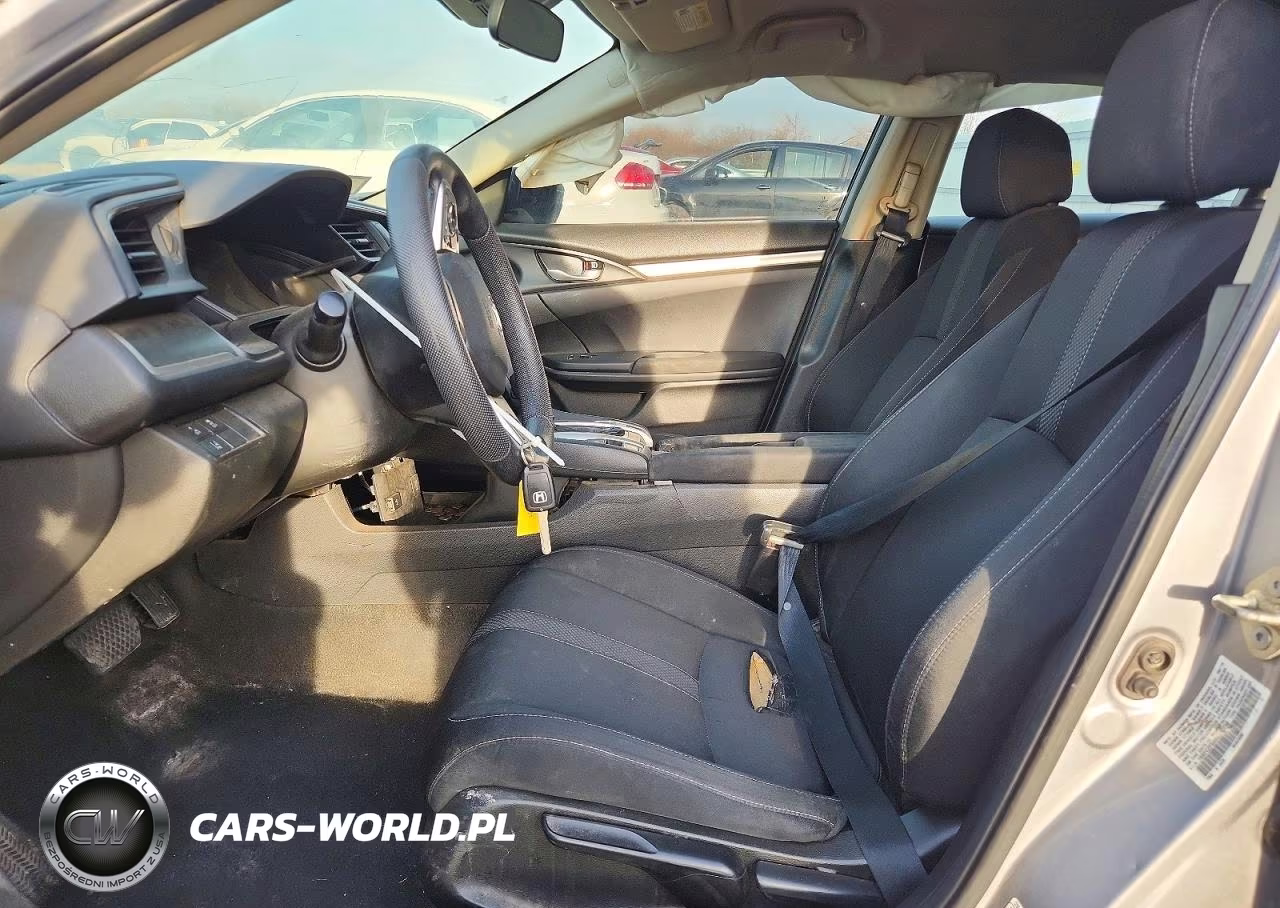 2019 Honda Civic Lx VIN:19XFC2F6XKE042758 - 7
