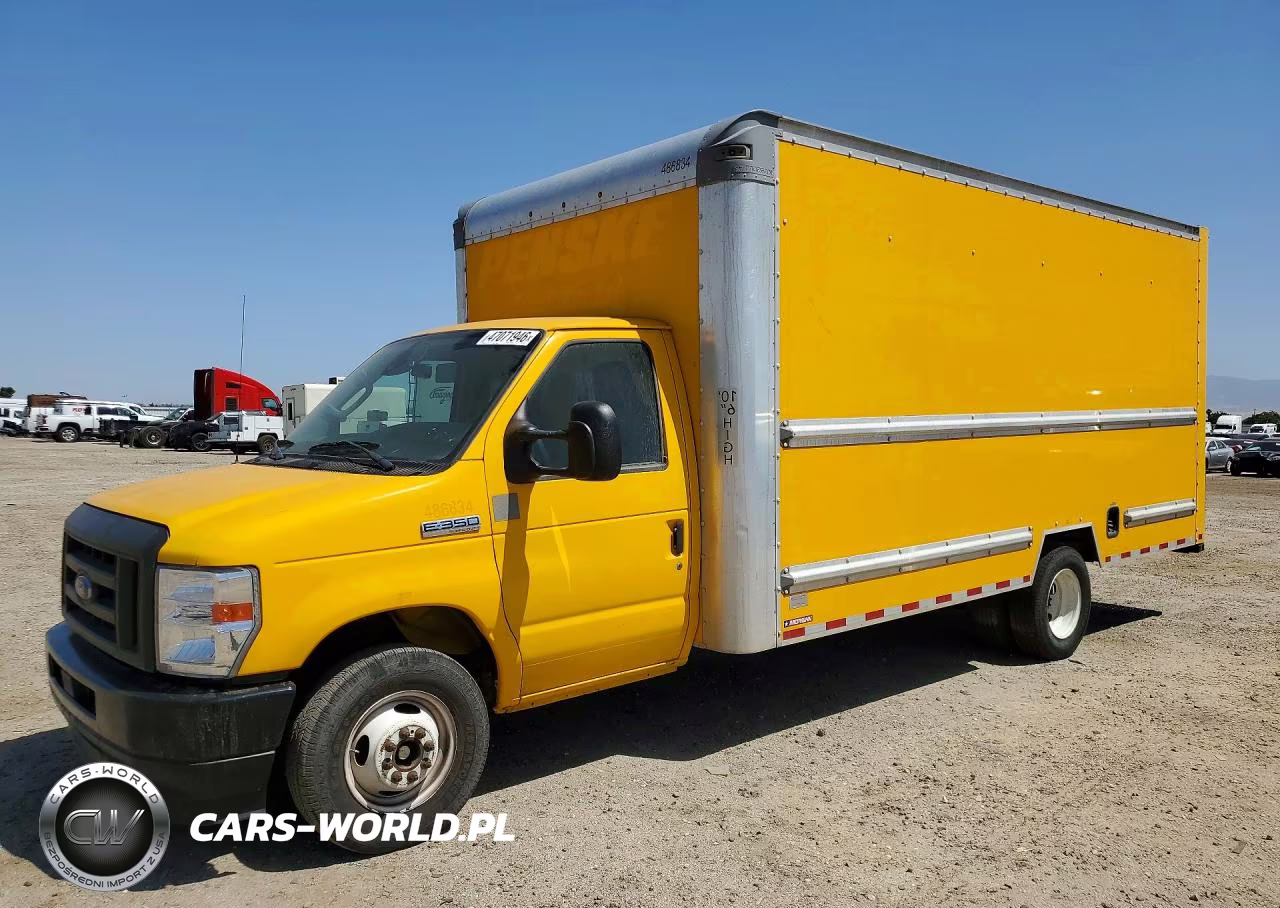 2022 Ford E350 Box Truck
