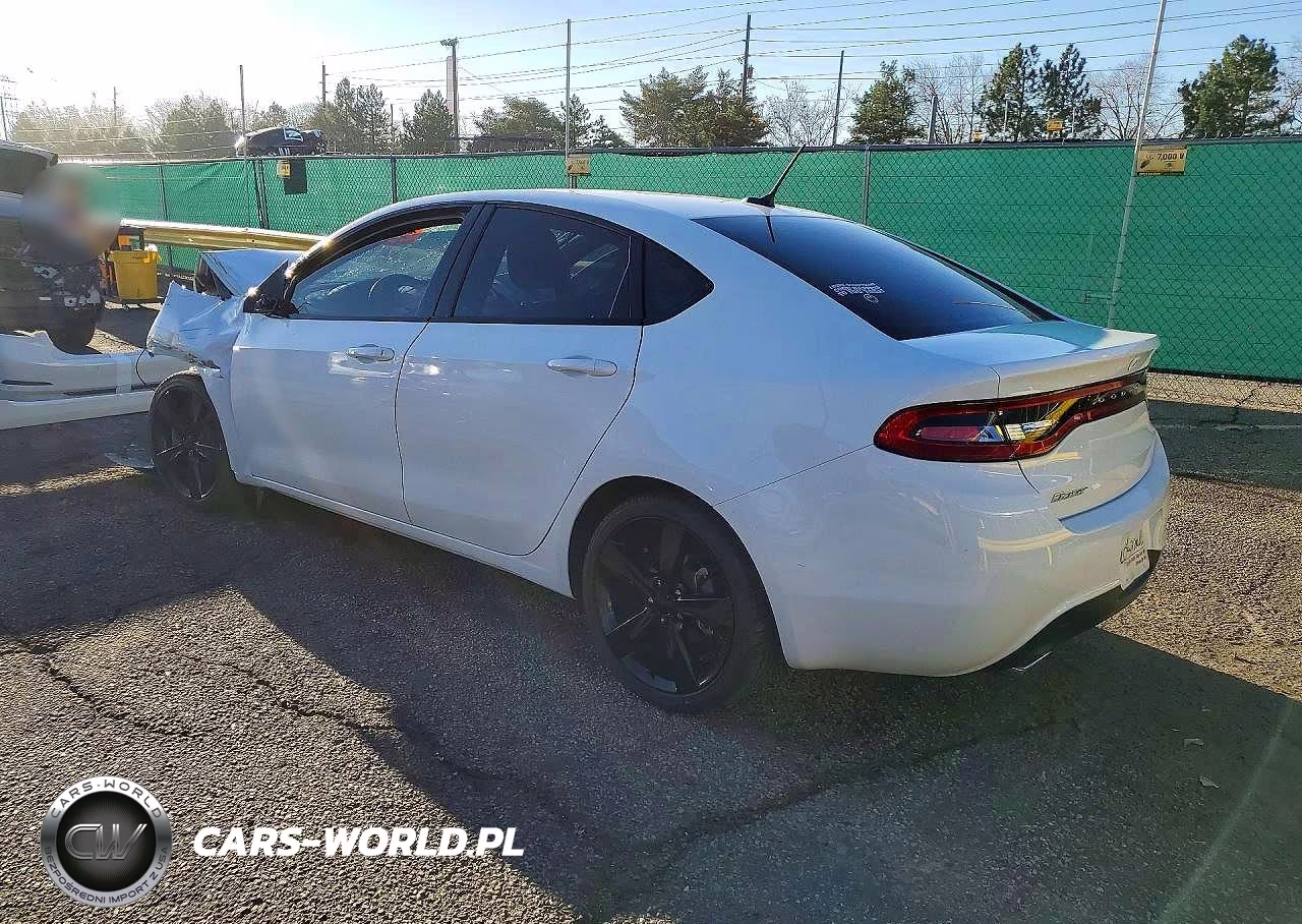 2015 Dodge Dart Sxt VIN:1C3CDFBB7FD187746 - 2