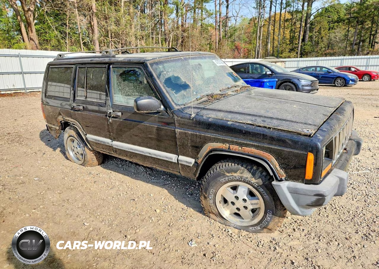 2001 Jeep Cherokee Sport VIN:1J4FF48S41L569966 - 4