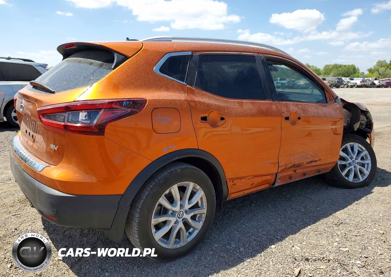 2022 Nissan Rogue Sport Sv VIN:JN1BJ1BV4NW350341 - 3