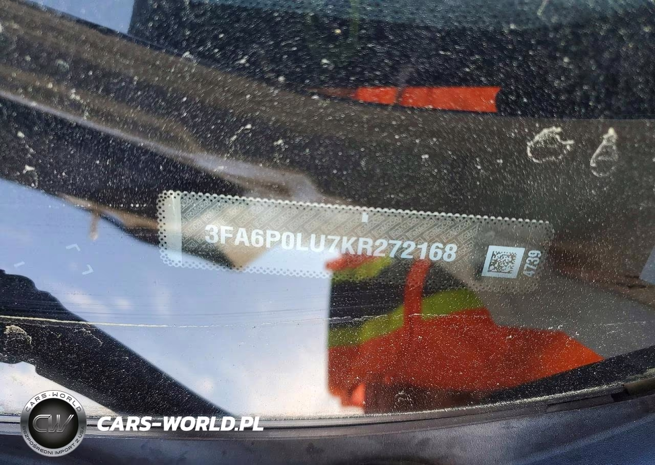 2019 Ford Fusion Se VIN:3FA6P0LU7KR272168 - 12