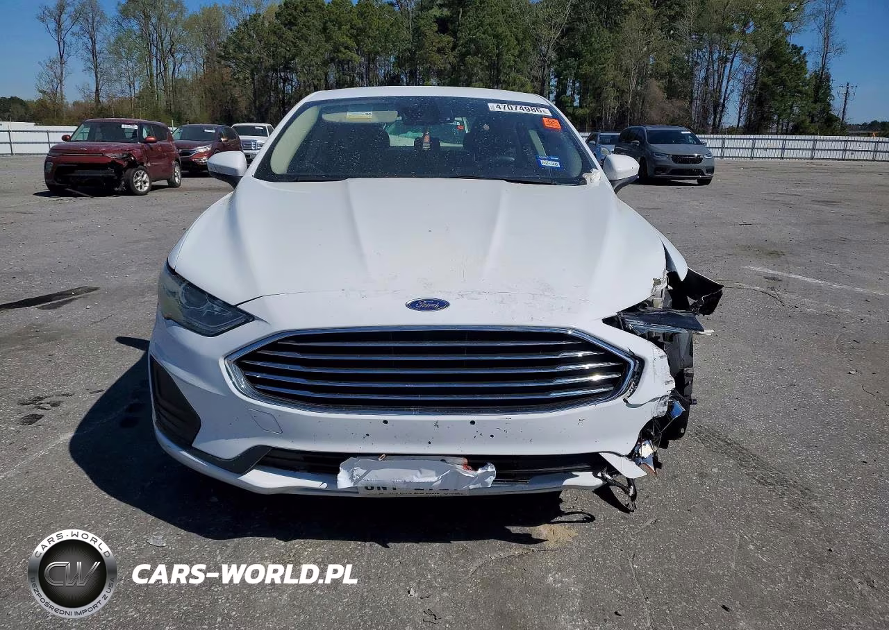 2019 Ford Fusion Se VIN:3FA6P0LU7KR272168 - 5