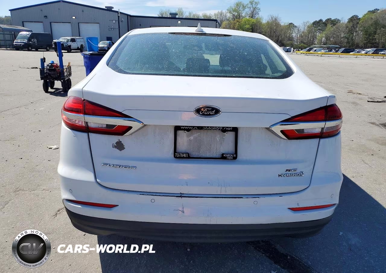 2019 Ford Fusion Se VIN:3FA6P0LU7KR272168 - 6