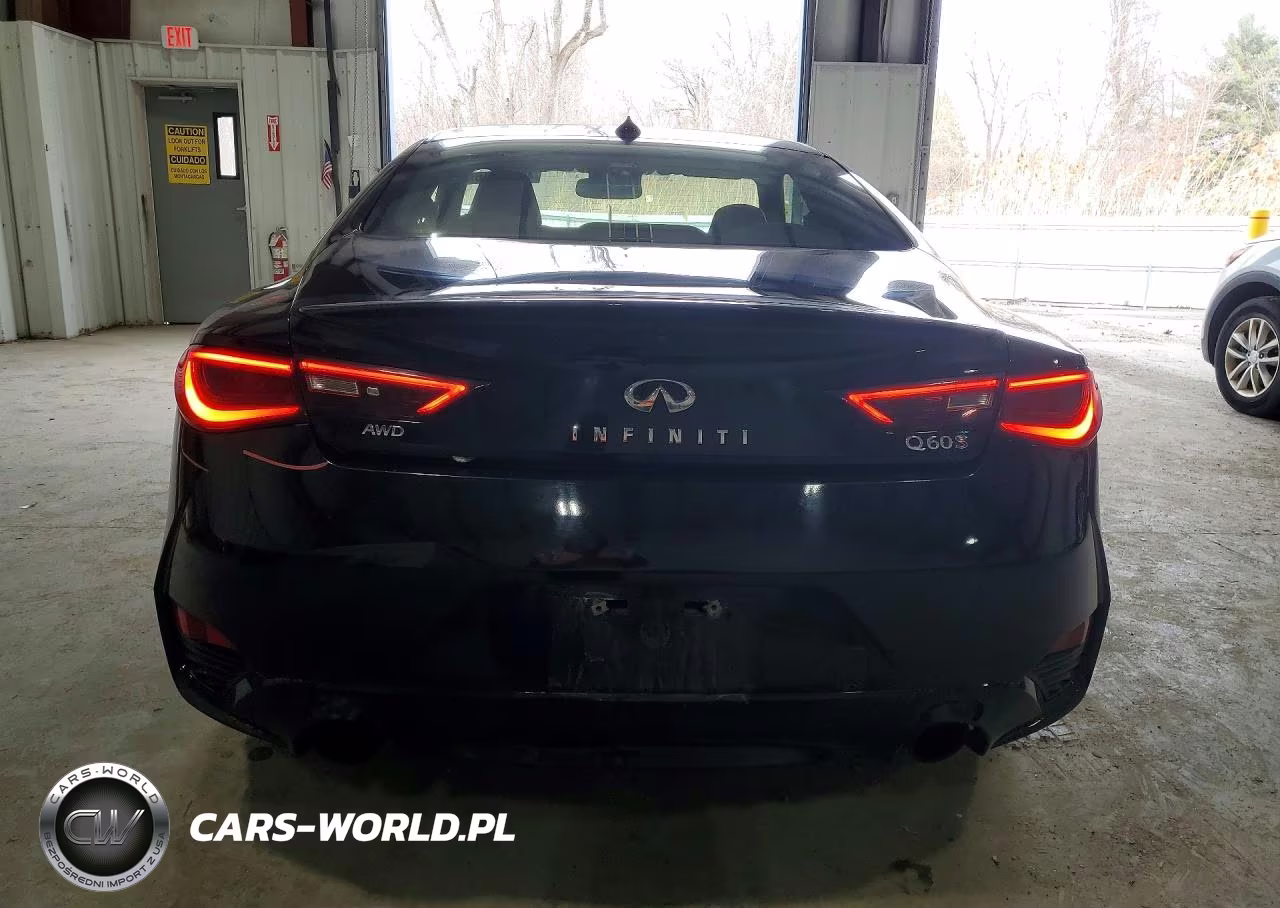 2018 Infiniti Q60 Red Sport 400 VIN:JN1FV7EL7JM631171 - 6