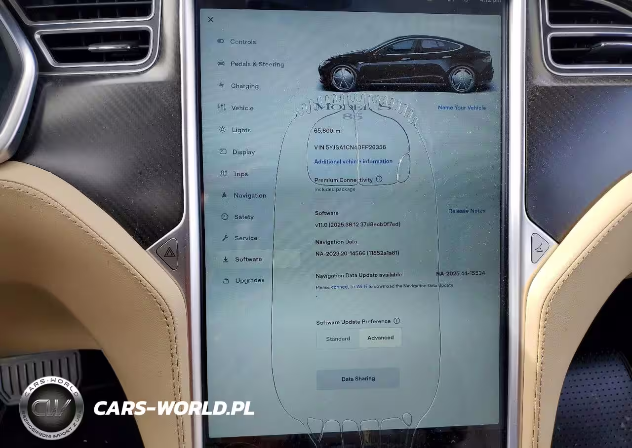 2013 Tesla Model S VIN:5YJSA1CN4DFP26356 - 9