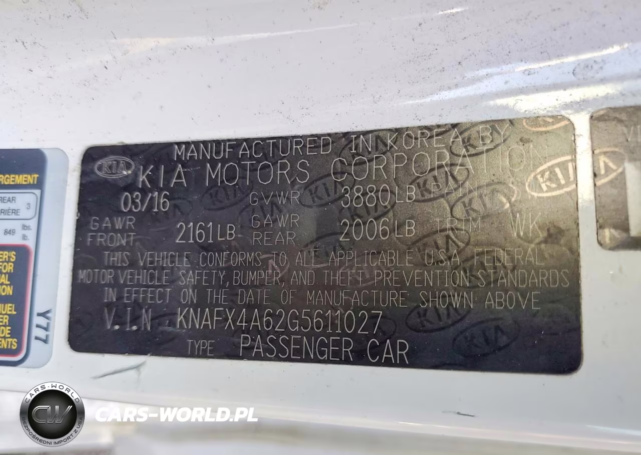 2016 Kia Forte Lx VIN:KNAFX4A62G5611027 - 12