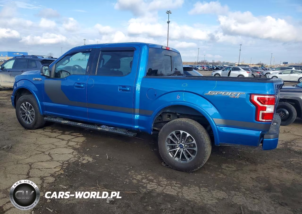 2019 Ford F150 Supercrew VIN:1FTEW1EP9KFA94959 - 2