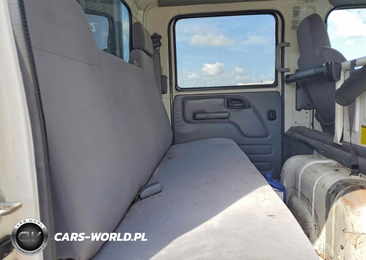 2021 Isuzu Npr Hd Crew Cab Flatbed Truck VIN:54DC4J1D5MS206106 - 10