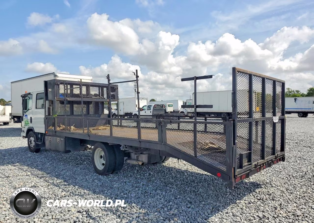 2021 Isuzu Npr Hd Crew Cab Flatbed Truck VIN:54DC4J1D5MS206106 - 2
