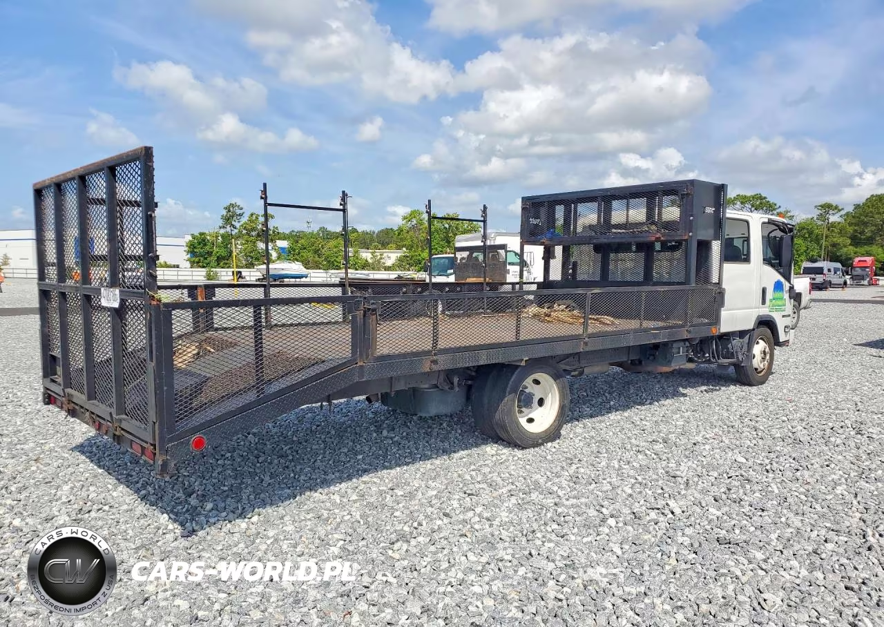 2021 Isuzu Npr Hd Crew Cab Flatbed Truck VIN:54DC4J1D5MS206106 - 3