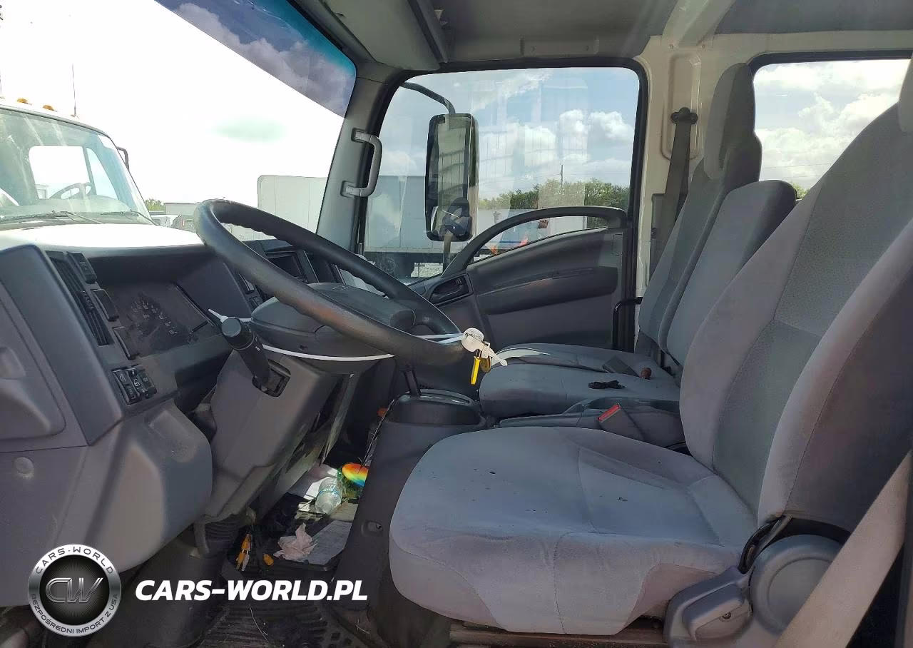 2021 Isuzu Npr Hd Crew Cab Flatbed Truck VIN:54DC4J1D5MS206106 - 7