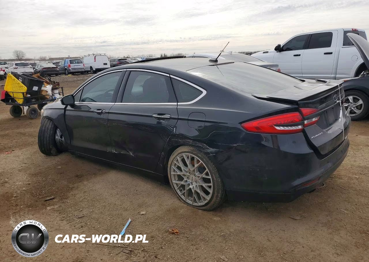 2017 Ford Fusion Sport VIN:3FA6P0VPXHR249418 - 2