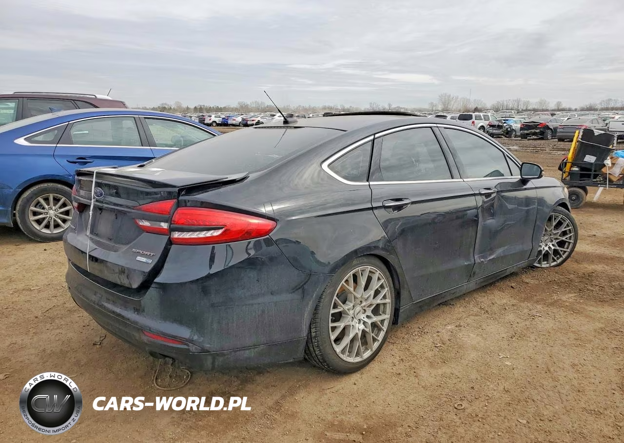 2017 Ford Fusion Sport VIN:3FA6P0VPXHR249418 - 3
