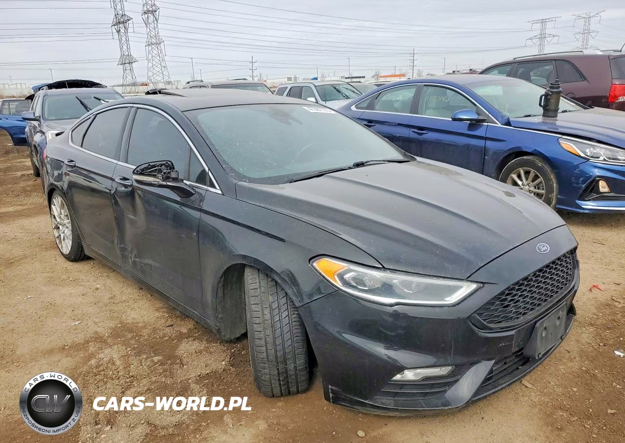 2017 Ford Fusion Sport VIN:3FA6P0VPXHR249418 - 4
