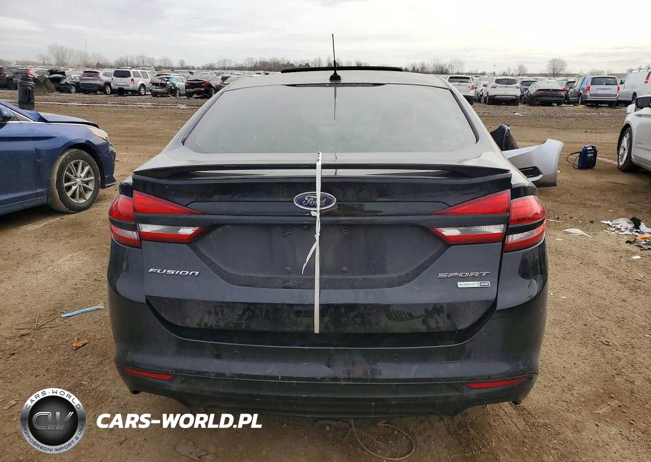 2017 Ford Fusion Sport VIN:3FA6P0VPXHR249418 - 6