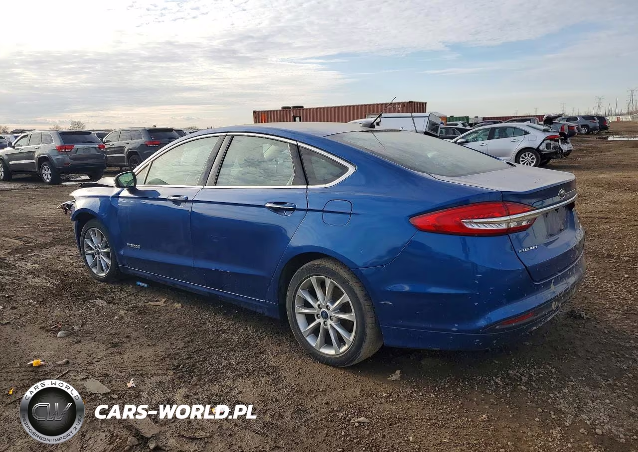 2017 Ford Fusion Se Hybrid VIN:3FA6P0LU8HR400507 - 2