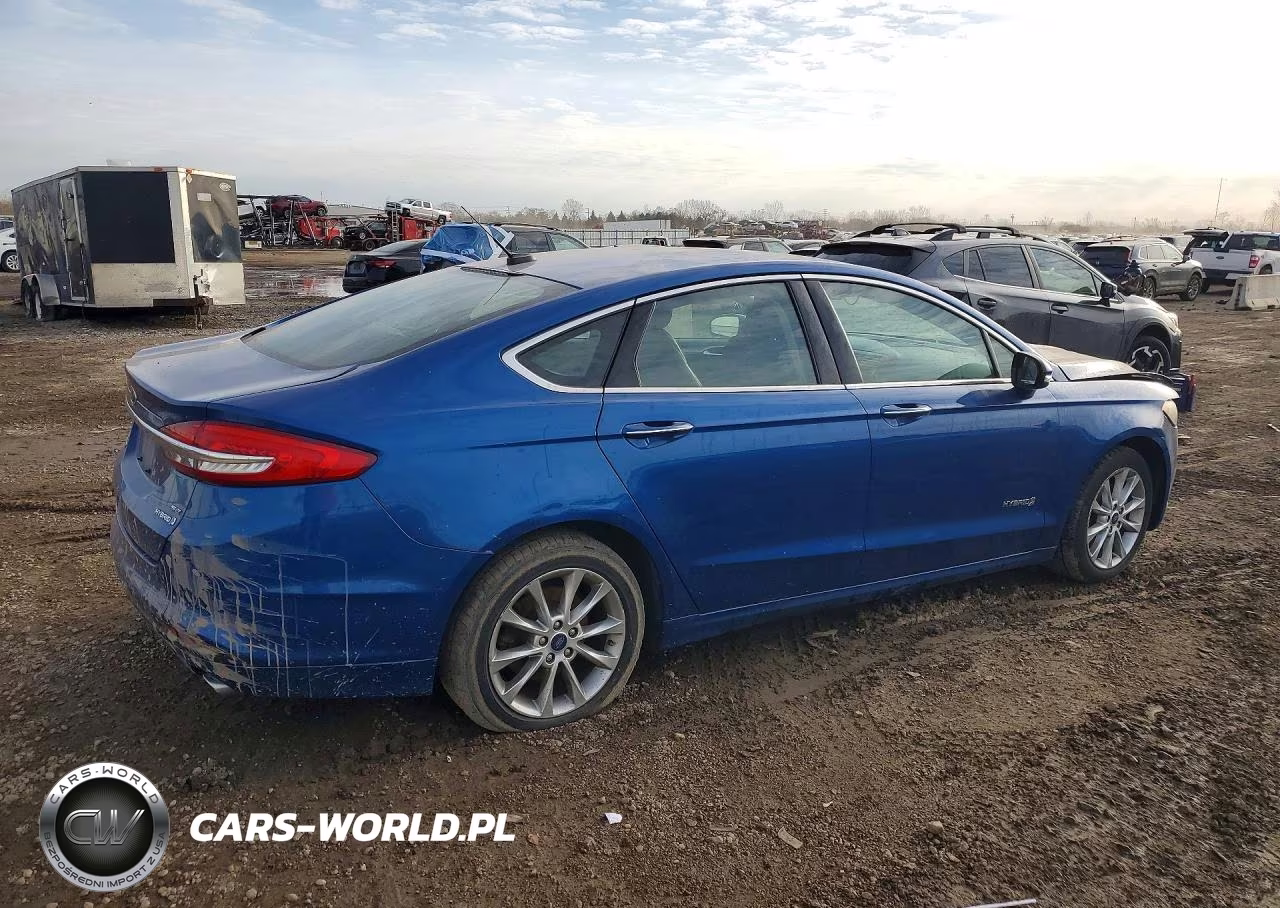 2017 Ford Fusion Se Hybrid VIN:3FA6P0LU8HR400507 - 3
