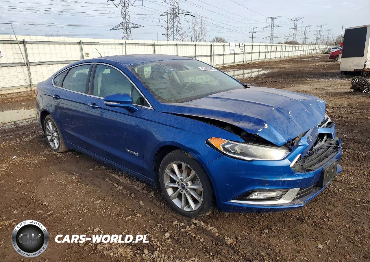 2017 Ford Fusion Se Hybrid VIN:3FA6P0LU8HR400507 - 4