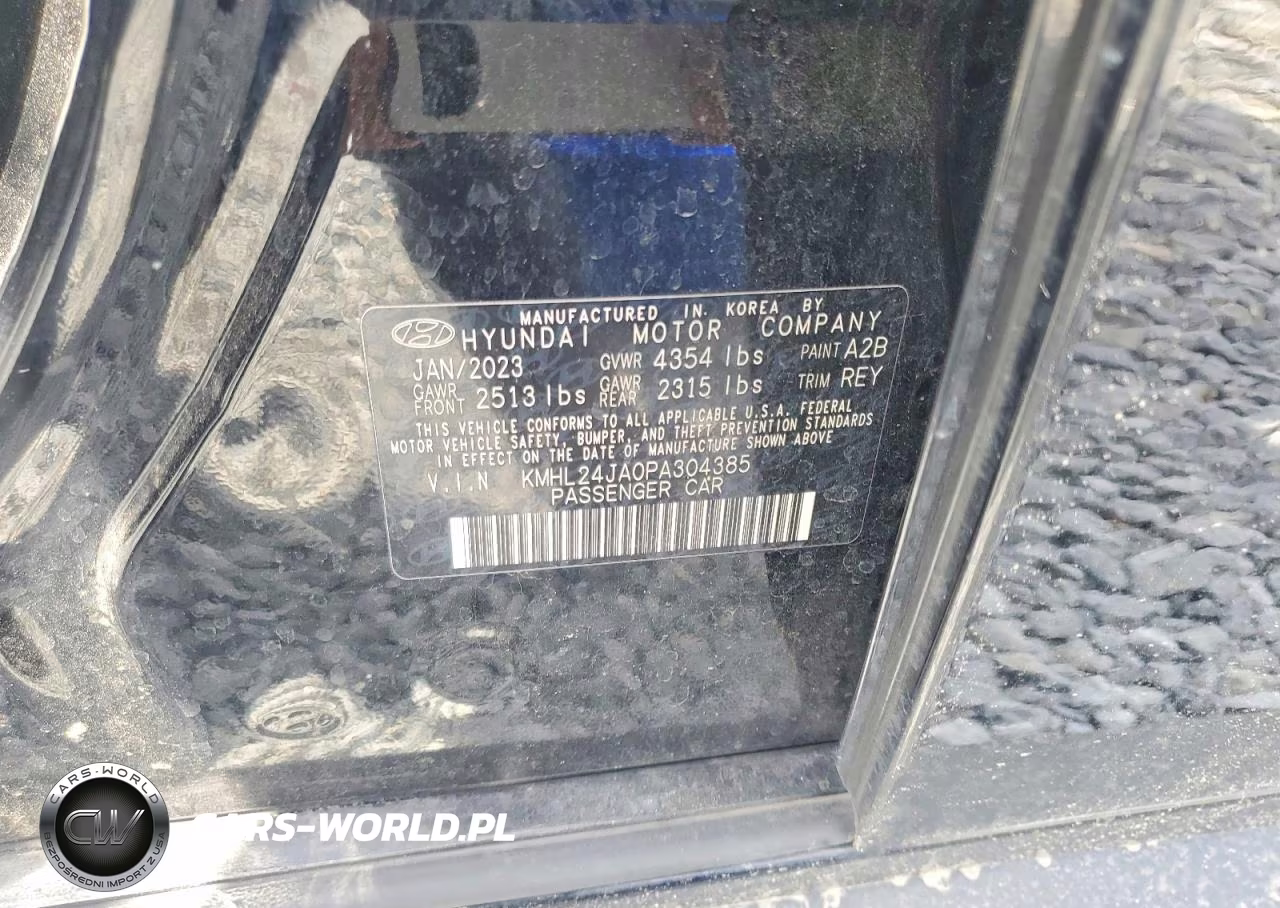 2023 Hyundai Sonata Se VIN:KMHL24JA0PA304385 - 12