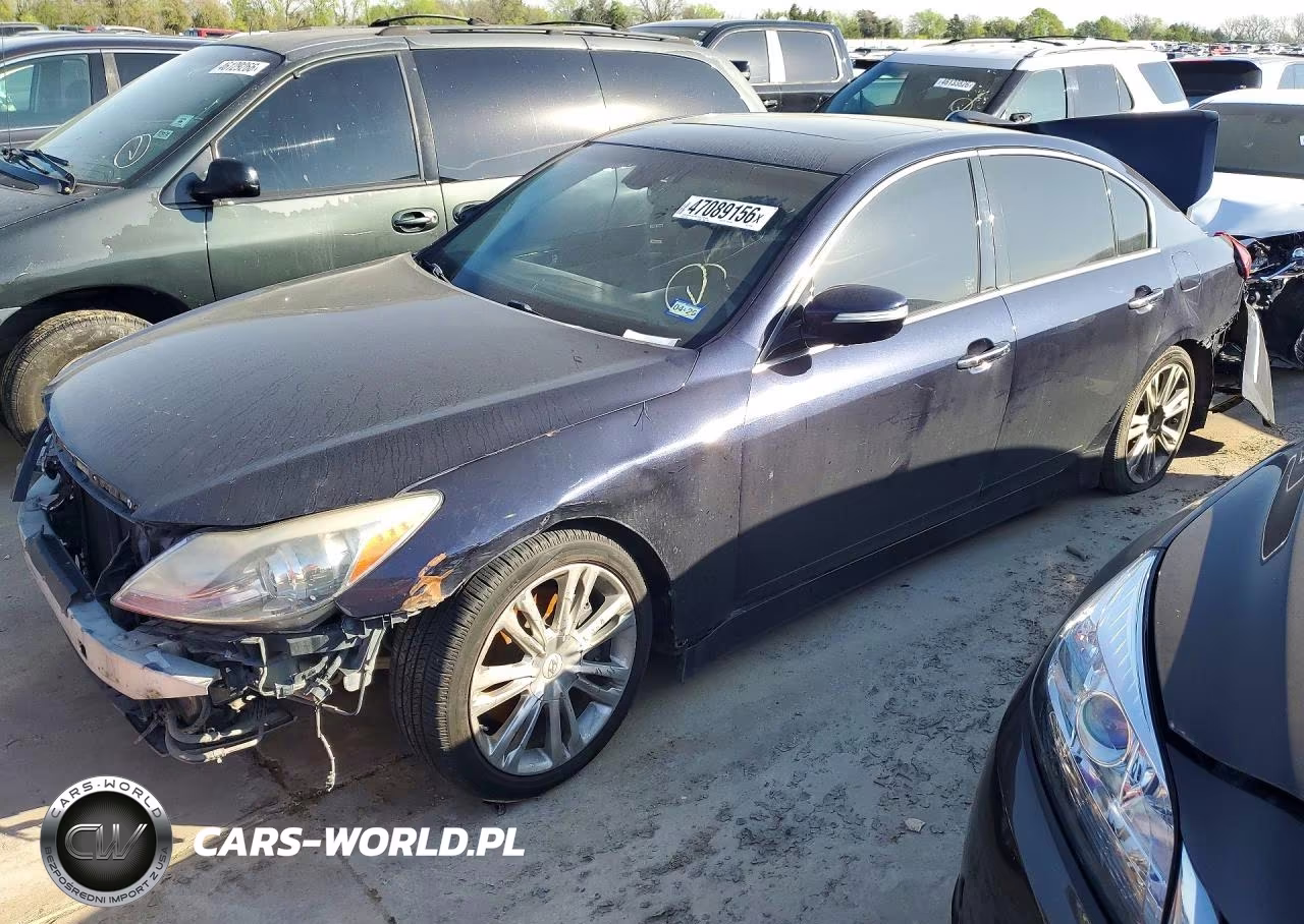 2012 Hyundai Genesis 3.8L VIN:KMHGC4DD4CU169330 - 1