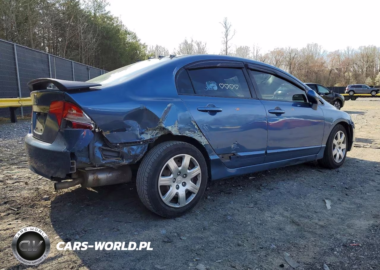 2008 Honda Civic Lx VIN:2HGFA16538H526681 - 3