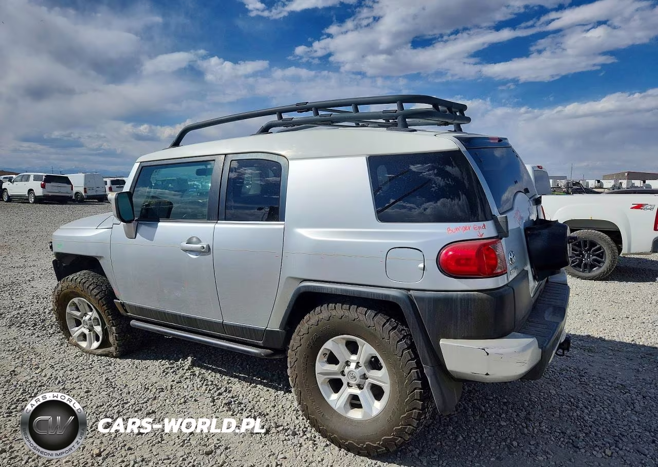 2007 Toyota Fj Cruiser Base VIN:JTEBU11F770014991 - 2