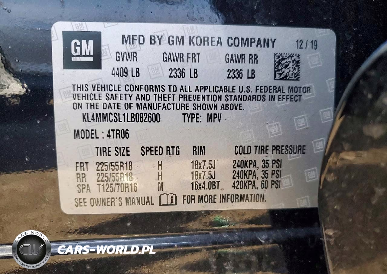 2020 Buick Encore Gx Preferred VIN:KL4MMCSL1LB082600 - 13