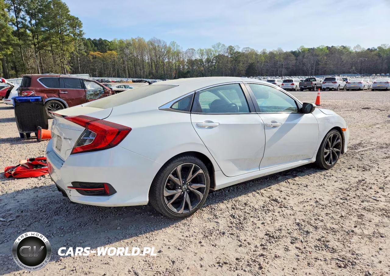 2021 Honda Civic Sport VIN:19XFC2F87ME203085 - 3