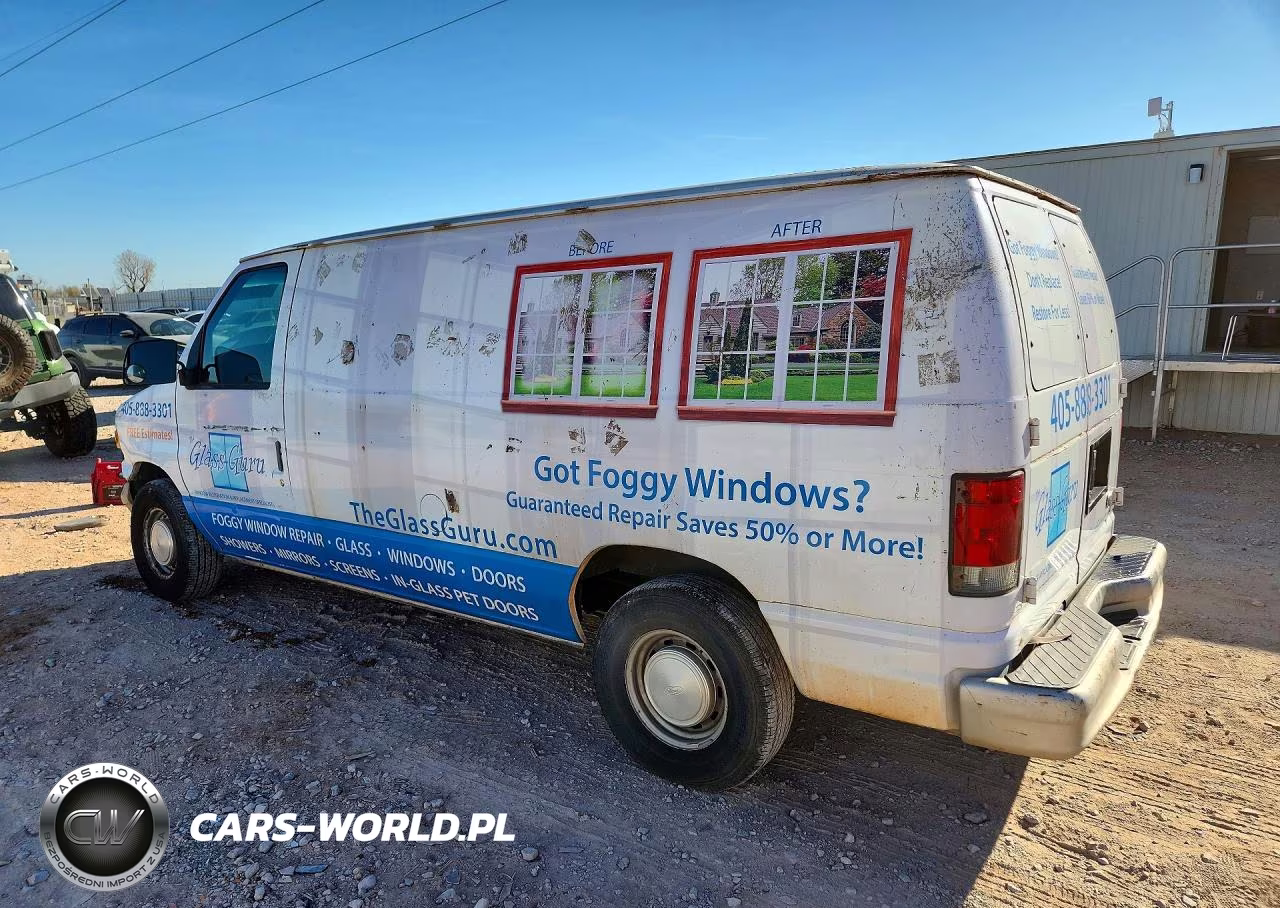 2002 Ford E150 Delivery Van VIN:1FTRE14242HA87531 - 2