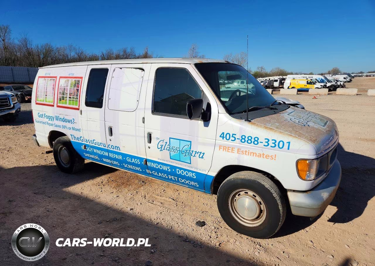 2002 Ford E150 Delivery Van VIN:1FTRE14242HA87531 - 4