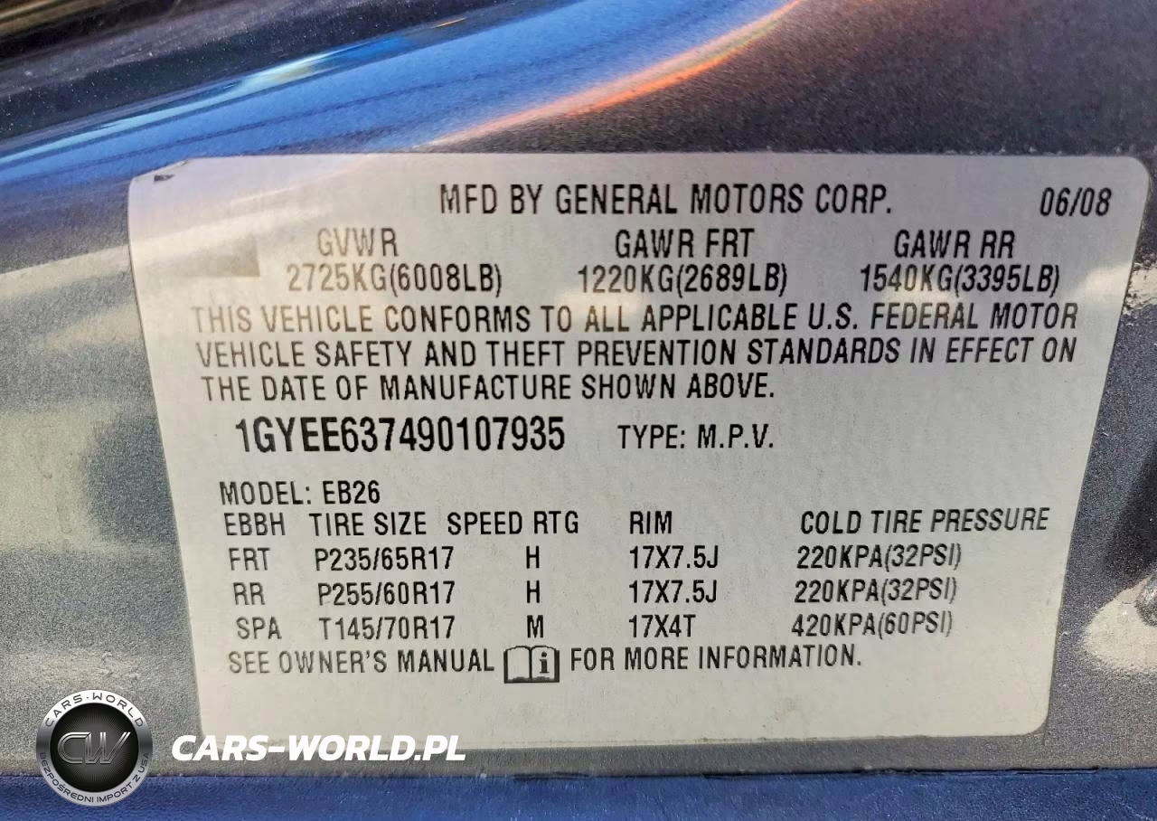 2009 Cadillac Srx VIN:1GYEE637490107935 - 13