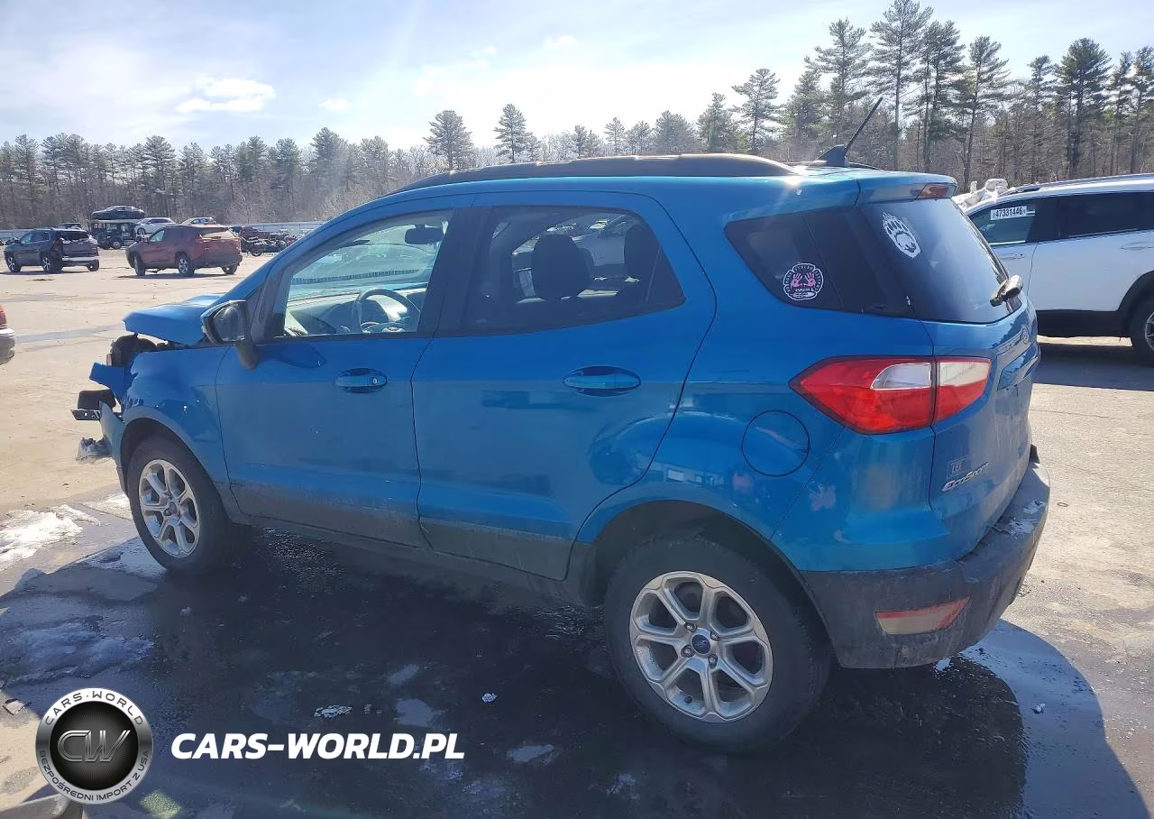 2019 Ford Ecosport Se VIN:MAJ6S3GL6KC257273 - 2