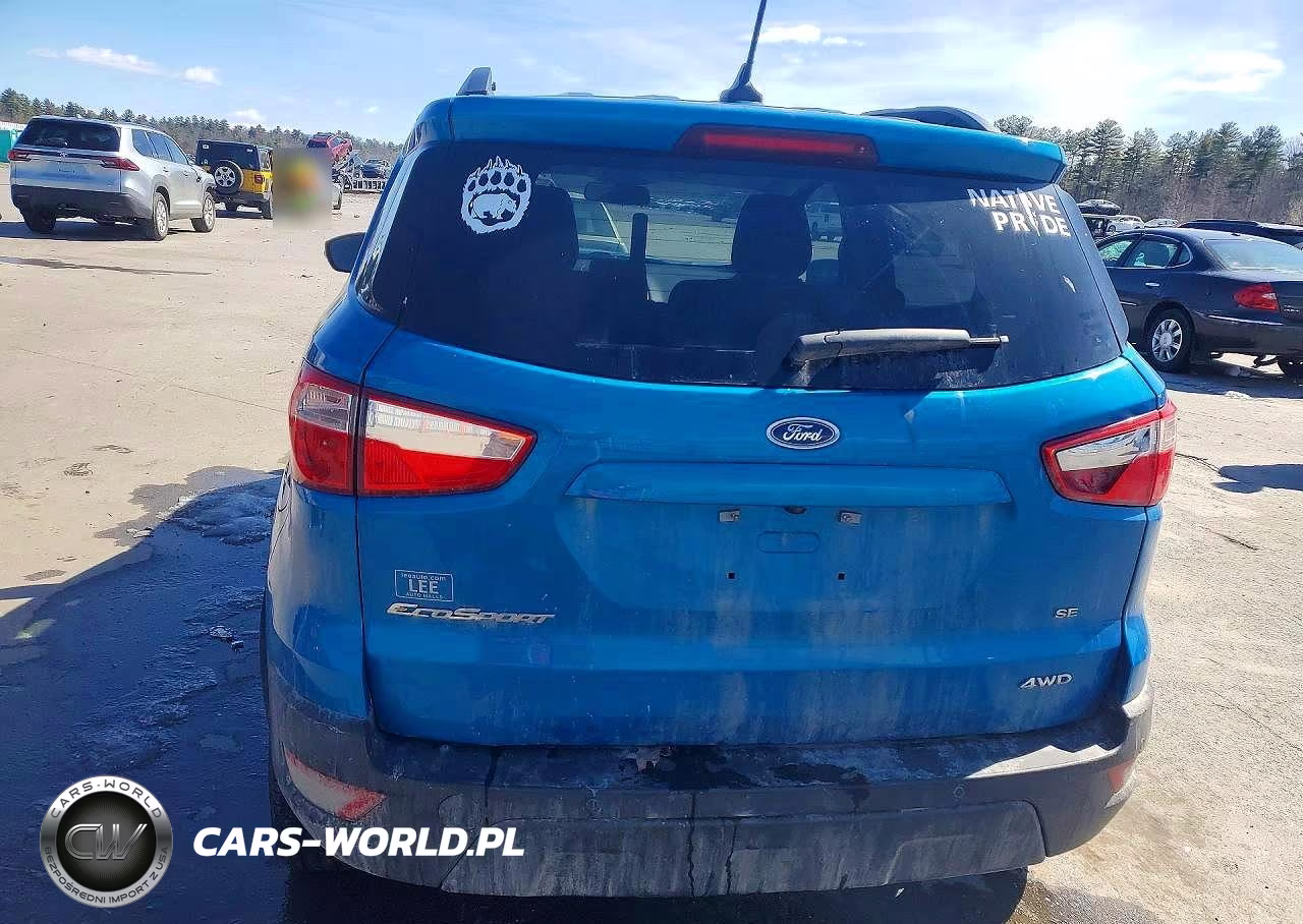 2019 Ford Ecosport Se VIN:MAJ6S3GL6KC257273 - 6