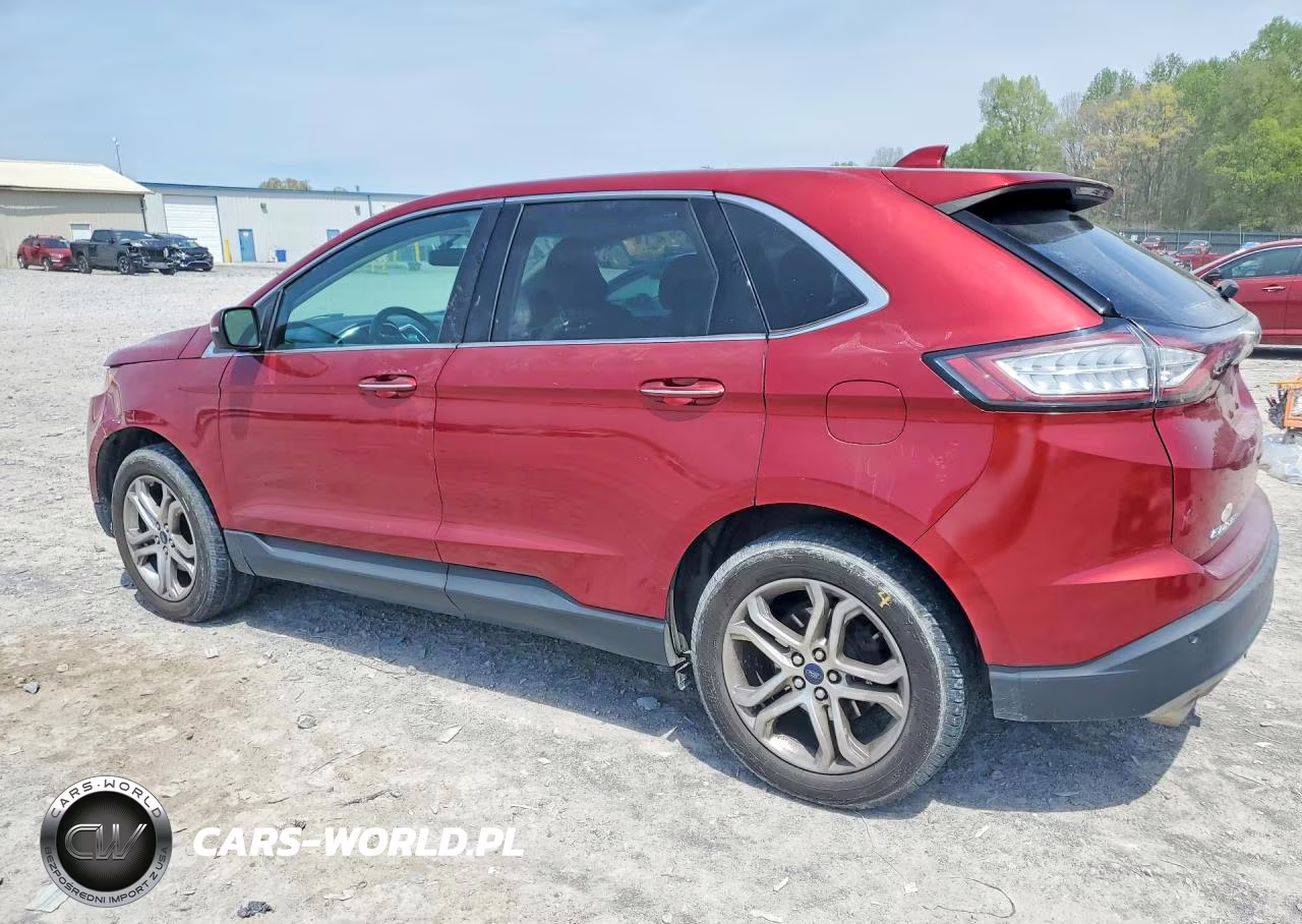 2015 Ford Edge Titanium VIN:2FMTK3K96FBB47110 - 2