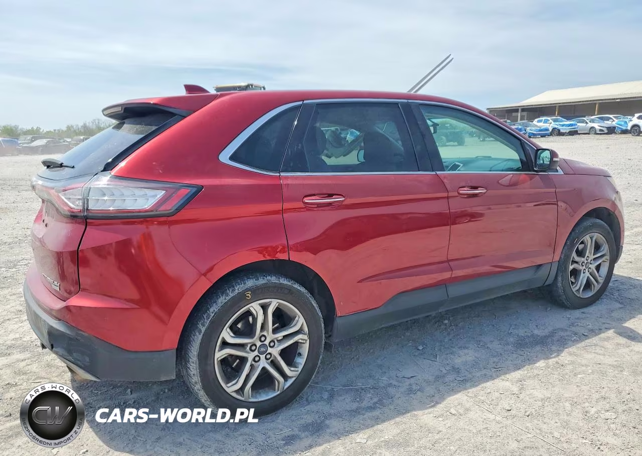 2015 Ford Edge Titanium VIN:2FMTK3K96FBB47110 - 3