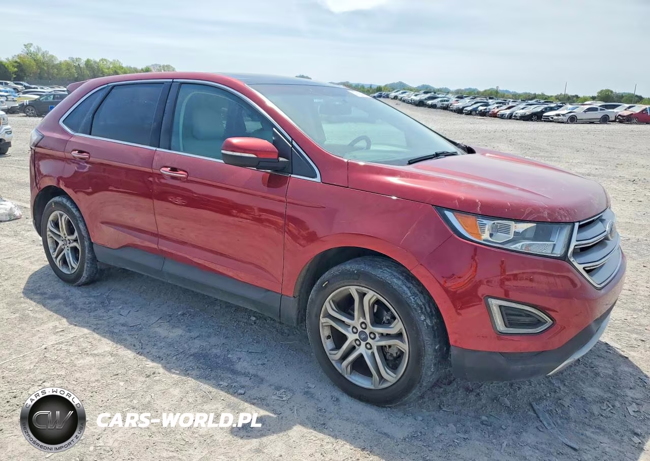 2015 Ford Edge Titanium VIN:2FMTK3K96FBB47110 - 4