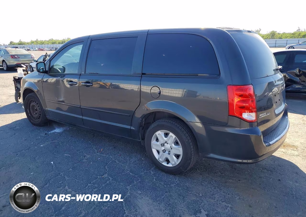 2012 Dodge Grand Caravan Se VIN:2C4RDGBG6CR352086 - 2