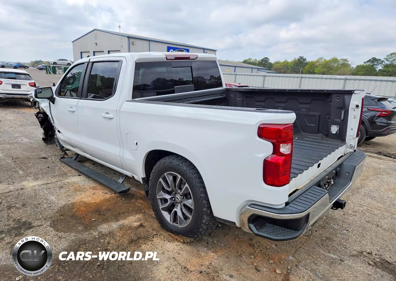 2022 Chevrolet Silverado Ltd K1500 Lt VIN:3GCUYDED7NG127943 - 2