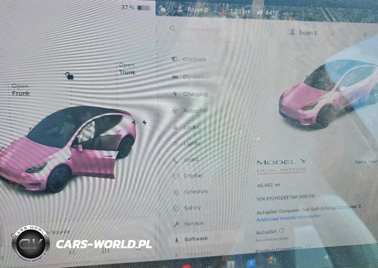 2021 Tesla Model Y VIN:5YJYGDEF7MF306106 - 9