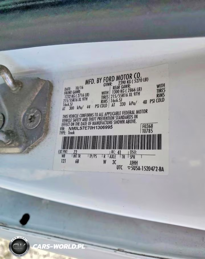 2017 Ford Transit Connect Xl Delivery Van VIN:NM0LS7E70H1306995 - 13