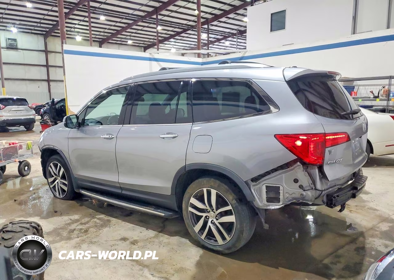 2017 Honda Pilot Tou VIN:5FNYF6H99HB021207 - 2