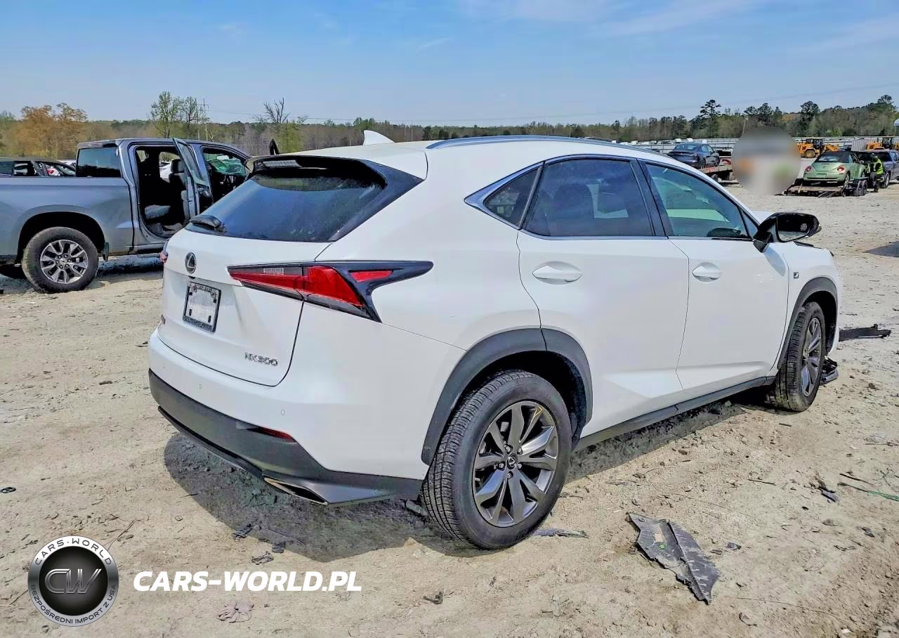 2021 Lexus Nx 300 F Sport VIN:JTJSARBZ5M5025603 - 3