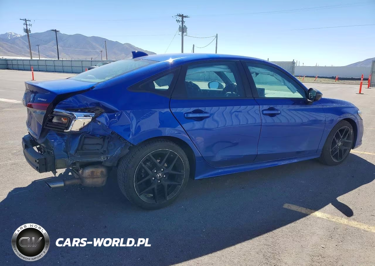 2022 Honda Civic Sport VIN:2HGFE2F50NH557361 - 3