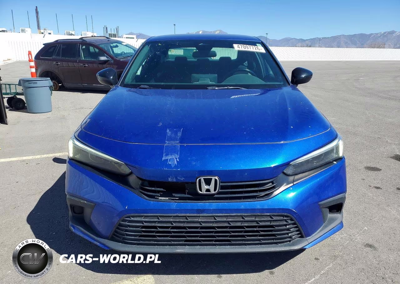 2022 Honda Civic Sport VIN:2HGFE2F50NH557361 - 5