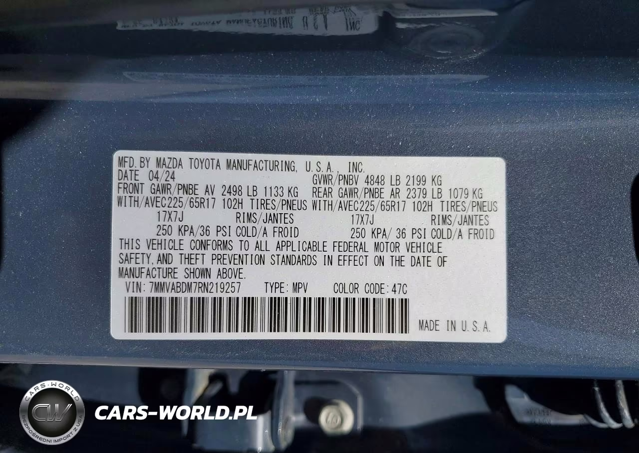 2024 Mazda Cx-50 Premium VIN:7MMVABDM7RN219257 - 13