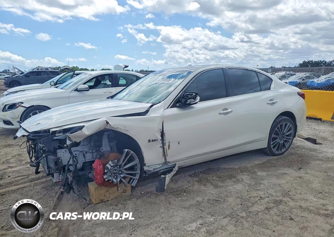 2018 Infiniti Q50 Red Sport 400
