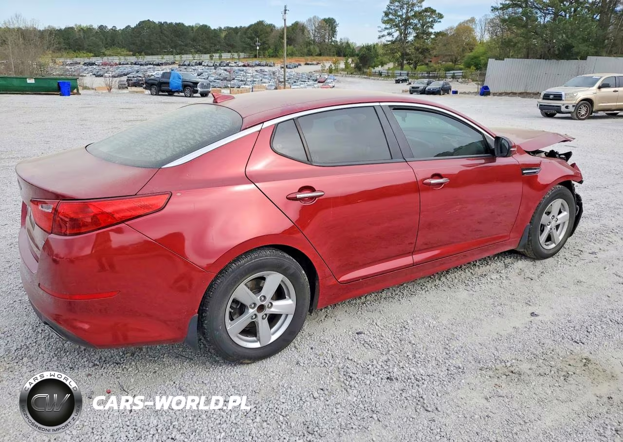 2015 Kia Optima Lx VIN:5XXGM4A75FG376660 - 3