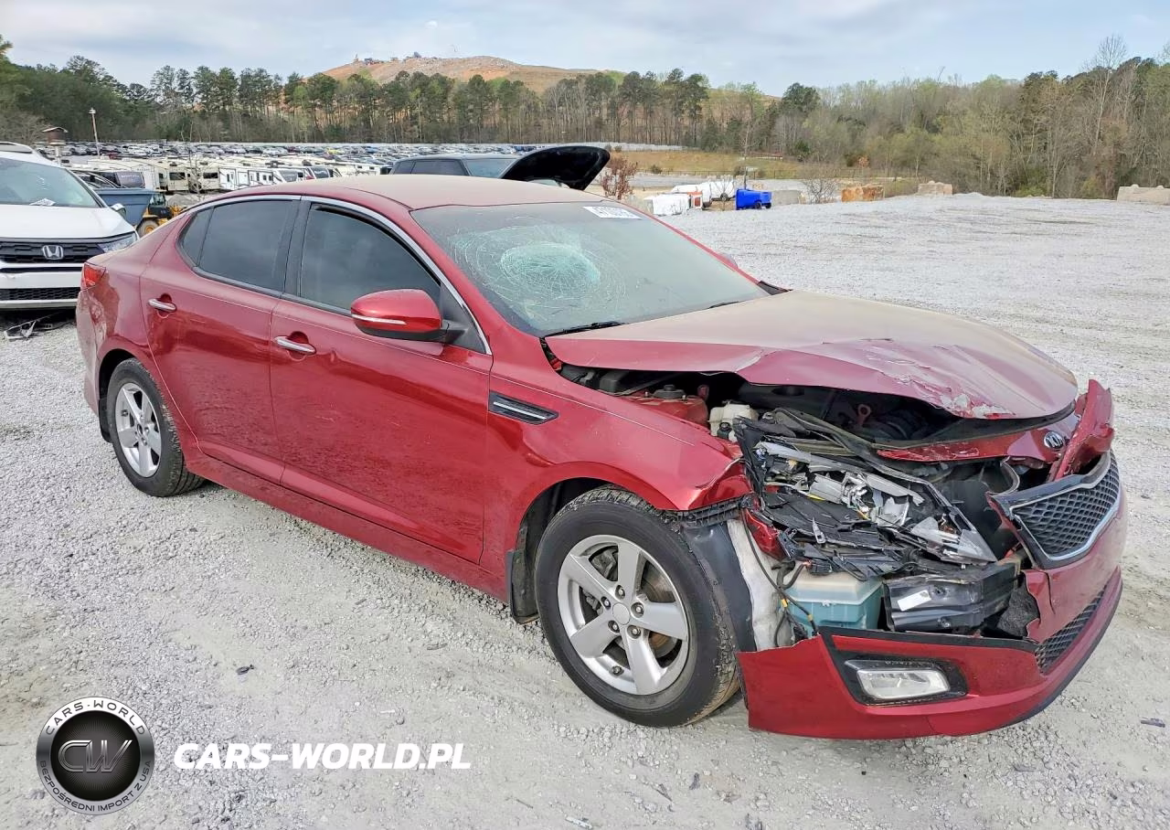 2015 Kia Optima Lx VIN:5XXGM4A75FG376660 - 4